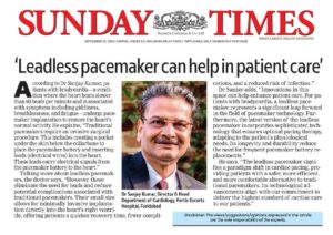 Dr Sanjay Kumar - Leadless Pacemakers